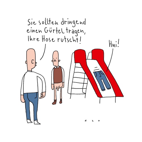 Hose rutscht Hose rutscht