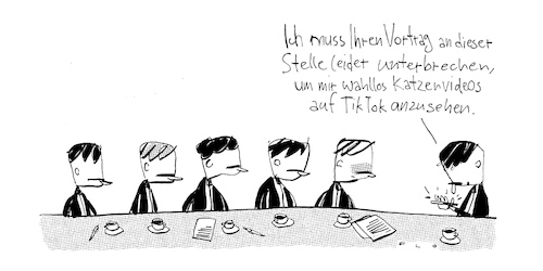 In einer Besprechung In einer Besprechung