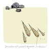 Cartoon: Eigenbedarf (small) by F L O tagged investor miete luxus eigenbedarf mietpreisbremse sanieren wucher schnecke schneckenhaus haus eigentumswohnung