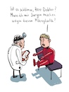 Cartoon: Mikroplastik (small) by F L O tagged plastik,mikroplastik,untersuchung,arzt,diagnose