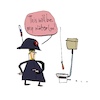 Cartoon: Waterloo (small) by F L O tagged napoleon,waterloo,wc