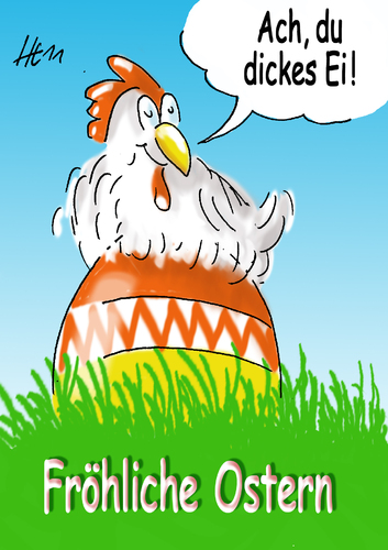 Cartoon: Ostern (medium) by Henrich tagged ostern