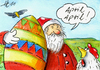 Cartoon: April April (small) by Henrich tagged ostern april