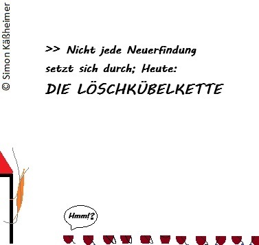 Cartoon: Löschversuche neuer Art (medium) by Flymon tagged löschen,feuer,wasser