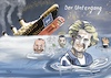Cartoon: Der Untergang (small) by Rudissketchbook tagged korruption,eu,milliarden,steuergeld,vetternwirtschaft,rüstung,bürokratie,diäten,krieg