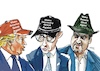 Cartoon: Great again! (small) by Rudissketchbook tagged bavaria,bayern,markus,söder,trump,merz,amerika,slogan,wahl,2025,regierung,beispiel