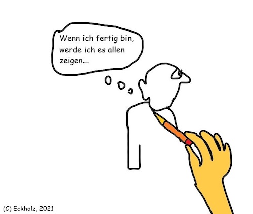 Cartoon: Wartet nur... (medium) by Sven1978 tagged nonsens