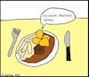 Cartoon: Abstand halten... (small) by Sven1978 tagged essen,abstand,kartoffeln,angst,pandemie,covid19