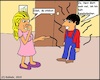 Cartoon: Du stinkst... (small) by Sven1978 tagged geruch,gestank,mann,frau,ehe,kanalarbeiter,job