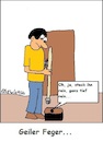 Cartoon: Geiler Feger... (small) by Sven1978 tagged feger,geil