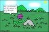 Cartoon: Grausam... (small) by Sven1978 tagged stein,hart,grausam,herzlosigkeit,blume