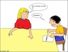 Cartoon: Irgendwas... (small) by Sven1978 tagged irgendwas,mann,frau,ehe,schreiben,sprache