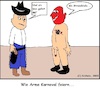 Cartoon: Karneval... (small) by Sven1978 tagged karneval,nacktheit,männer,fasching,streichholz,karnevalskostüme