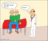 Cartoon: Kopfweh... (small) by Sven1978 tagged siamesische,zwilinge,kopfschmerzen,arzt,patient