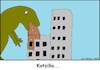 Cartoon: Kotzilla... (small) by Sven1978 tagged godzilla,kotzilla,persiflage,parodie,filmmonster,monster,kotzen