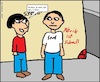 Cartoon: Senf auf dem T-Shirt... (small) by Sven1978 tagged tshirt,senf