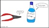 Cartoon: Streit... (small) by Sven1978 tagged flachzange,flasche,flachwitz