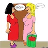 Cartoon: Total im Eimer... (small) by Sven1978 tagged eimer,mord,blut,frauen,männer,delikt