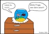 Cartoon: Wen denn sonst? (small) by Sven1978 tagged fische,beziehung,sorgen,angst,zweifel,liebe,tiere