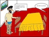 Cartoon: Wo ist die Hose? (small) by Sven1978 tagged hose,mann,frau,ehe,dreck,schmutz,gesellschaft,schmuddel