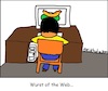 Cartoon: Wurst of the Web... (small) by Sven1978 tagged wurst,internet,gesellschaft,mann
