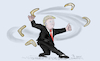 Cartoon: Der Zollversteher (small) by SchmidtFineArt tagged trump zoll zölle wirtschaft usa demokratie regierung politik gesellschaft karikatur präsident cartoon art kunst krise politiker zeichnung zeichnungen humor illustration comic donald geld