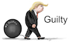 Cartoon: Guilty (small) by SchmidtFineArt tagged cartoon,demokratie,trump,wahl,kunst,usa,humor,illustration,gesellschaft,geld,karikatur,man,mann,medien,politik,politics,donald,regierung