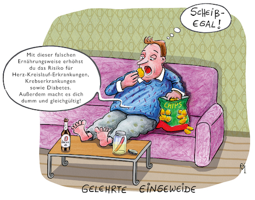 Cartoon: Der Bauch als neuer Kopf? (medium) by Rebecca-Meyer tagged fast,food,chips,ungesundes,bauchgefühl,verdauung,gliazellen,reizmagen,reizdarm,bauchentscheidung,bauch,denkt,hirn,im,enterisches,nervensystem,essen,gelehrte,eingeweide,scheißegal,bestimmt,kopf,lisz,fast,food,chips,ungesundes,bauchgefühl,verdauung,gliazellen,reizmagen,reizdarm,bauchentscheidung,bauch,denkt,hirn,enterisches,nervensystem,essen,gelehrte,eingeweide,scheißegal,bestimmt,kopf,lisz