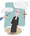 Cartoon: Schweigende Kirche (small) by Rebecca-Meyer tagged missbrauch,kirche,römisch,katholischer,evangelisch,lutherisch,kirchen,ubskm,sexueller,kindesmissbrauch,betroffene,zeitzeuginnen,unabhängigen,kommission,aufarbeitung,sexuellen,kindesmissbrauchs,vertuschung,und,schweigen,evangelischen,katholischen,öffentlichkeit,gelegenheitsstrukturen,gemeinde,heim,internat,schule,machtstrukturen,opfer,täter,identitätsbildung,zölibat,homosexualität,beichtgeheimnis,verantwortungsübernahme