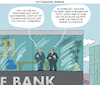 Cartoon: Empathische Banker (small) by Karl Berger tagged banker,banken,kredite,zinsen,mitleid,gewinn