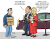 Cartoon: Erben! (small) by Karl Berger tagged erben,arbeiten,steuern,reiche