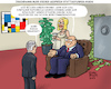 Cartoon: Erkenntnis (small) by Karl Berger tagged reiche,kapital,steuern,politiker,finanzminister,superreich,hierarchie