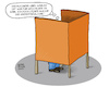 Cartoon: Welches Übel? (small) by Karl Berger tagged wahl,wahlen,übel,stimmabgabe