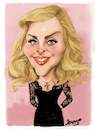 Cartoon: madonna (small) by Zeynep Gargi tagged singer