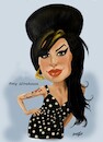 Cartoon: amy winehouse (small) by Zeynep Gargi tagged zeynep