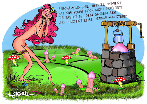 Cartoon: Eromania (medium) by Cartoon_EGON tagged erotic,liebe