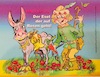 Cartoon: Postkarte ür Halle (small) by Cartoon_EGON tagged der,esel
