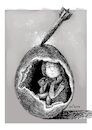 Cartoon: Shelter (small) by Avilarte tagged war,palestina,israel,genocidio