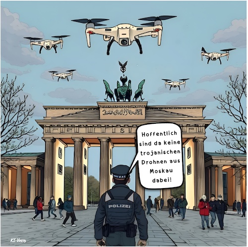 Drohnen statt Böller