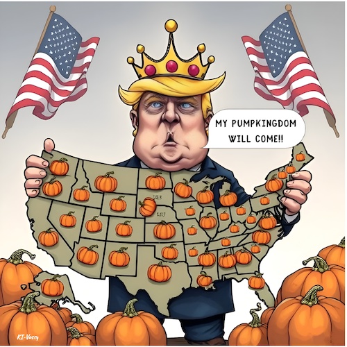 Pumkingdom USA (medium) Cartoon: Pumkingdom USA (medium) by A Human tagged usa,trump,washington,potus,whitehouse,pumkin,pumking,pumkingdom,curse,monoculture,presidential,election,indiana,redistricting,republican,republicans,democrat,democrats,congress,map,maps,power,california,texas,political,paty,monokultur,präsidentenwahl,wahlbezirk,wahlbezirke,republikaner,demokraten,kongresswahl,kongresswahlen,macht,gleichgewichte,gesetzgeber,grenze,grenzen,sitze,kongresssitze,partei,parteien,usa,trump,washington,potus,whitehouse,pumkin,pumking,pumkingdom,curse,monoculture,presidential,election,indiana,redistricting,republican,republicans,democrat,democrats,congress,map,maps,power,california,texas,political,paty,monokultur,präsidentenwahl,wahlbezirk,wahlbezirke,republikaner,demokraten,kongresswahl,kongresswahlen,macht,gleichgewichte,gesetzgeber,grenze,grenzen,sitze,kongresssitze,partei,parteien