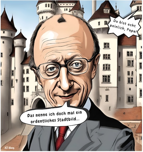 Stadtbild mit Kanzler Stadtbild mit Kanzler