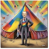 Cartoon: Merz in der Manege (small) by A Human tagged merz,cdu,bundeskanzler,klöckner,bundestag,parlament,regenbogen,regenbogenflagge,zirkus,zirluszelt,kanzler,csd,flagge,queer