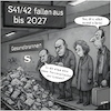 Cartoon: Müllbahn (small) by KI-Vossy tagged sbahn,tagesspiegel,vermüllung,berlin,ringbahn,gesundbrunnen,ostkreuz,warschauer,straße,dreck,gleise,staubsaugerzug,2027