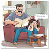 Cartoon: Sitzenbleiben dank ChatGPT (small) by A Human tagged karikaturist,cartoonist,karikatur,kigeneriert,cartoon,kikatur,künstlicheintelligenz,chatgpt,schulalltag,kikompetenz,sitzenbleiben,schulbildung,bildungssystem,studie,bildung,bidt,schule,schüler,zeugnisse,noten,zensuren,ki,deutschland