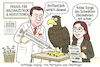 Cartoon: Investitionsbooster (small) by ArtyFicial tagged investition,investitionsbooster,bundesrepublik,deutschland,spd,cdu,klingbeil,hoffnung,doping,keynsianismus,neuverschuldung,rekord,sondervermögen