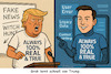 Cartoon: Lieber Grog als Grok (small) by ArtyFicial tagged ki,ai,künstliche,intelligenz,artificial,intelligence,trump,grok,musk