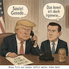 Cartoon: Putin hat selbst mich getäuscht (small) by ArtyFicial tagged telefonat,trump,putin,gerede,täuschung,ukraine,russland,krieg,militärische,spezialoperation,abkommen,lösung,frieden
