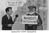Cartoon: Semiotik trifft Semantik (small) by ArtyFicial tagged ddr,brd,west,ost,deutschland,nah,nahost