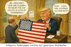 Cartoon: United States of Trumpmerica (small) by ArtyFicial tagged umbenennung,usa,america,trumpmerica,dikatoren,autokraten,selbstherrlichkeit,hybris