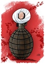 Cartoon: Untitled (small) by YL tagged terrorism,bomb,sacrifice,heaven